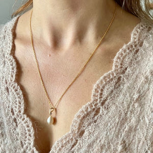 Maeve - gold-plated necklace 40-46 cm round link