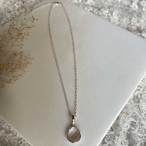 Silver chain round link