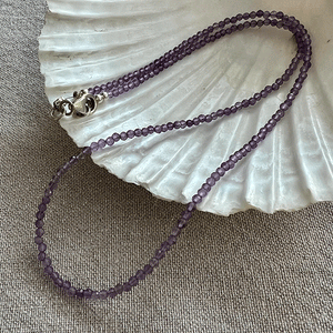 Sia - amethyst necklace 41 cm