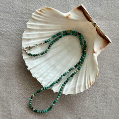 Sia - turquoise necklace 41 cm