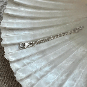 Chain extender - bracelet silver